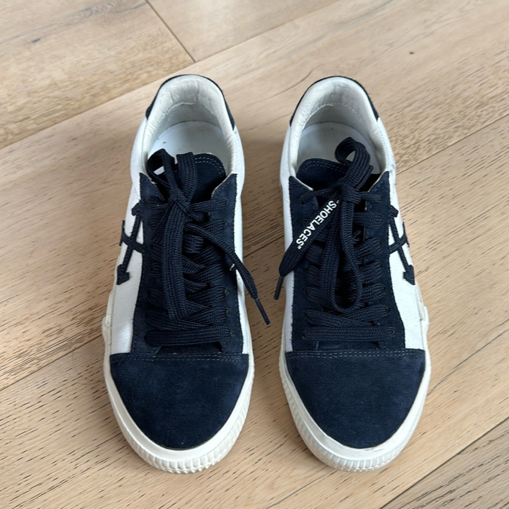 off white vulcanized low blue - Picture 3 of 10